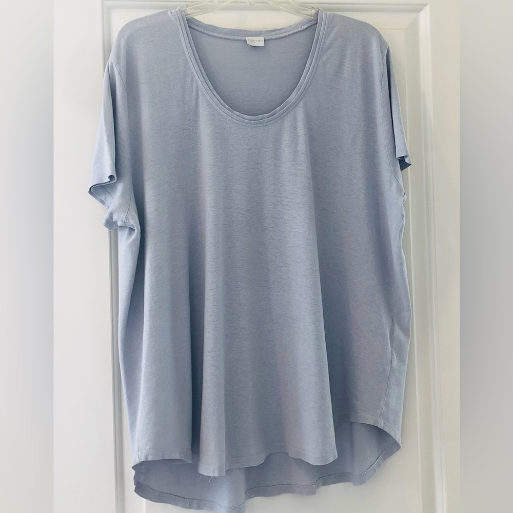 Poetry Hi/Low Rounded Hem Tshirt Size 16
